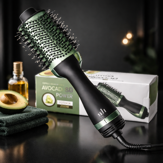 Hydralon: Cepillo secador 3 en 1 que hidrata, alisa y da volumen mientras reduce el Fritz y aporta brillo natural.